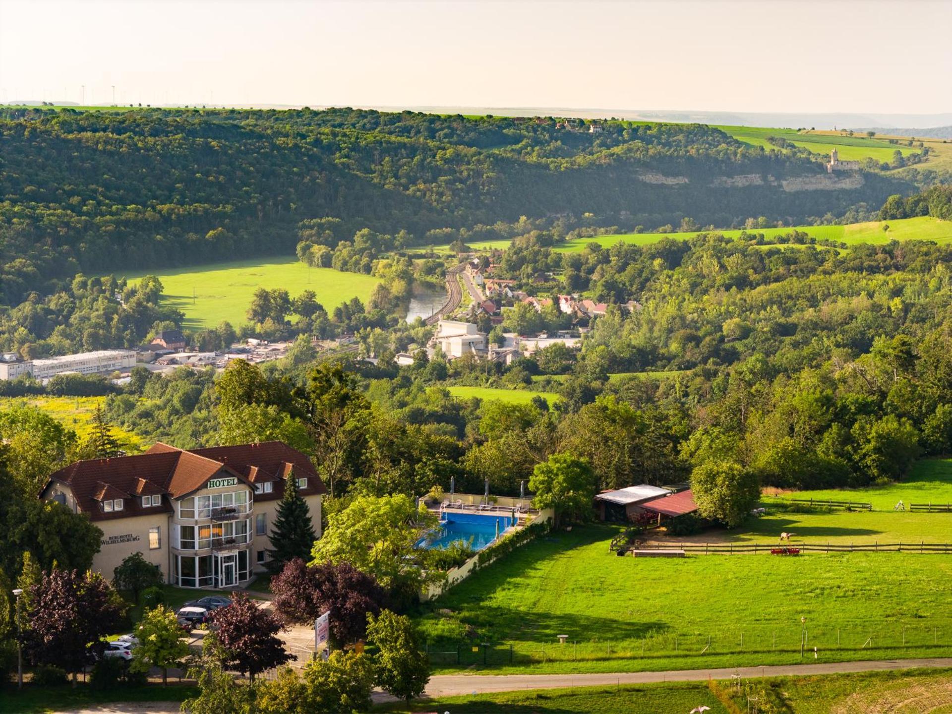 Berghotel Wilhelmsburg Bad Kosen Zewnętrze zdjęcie