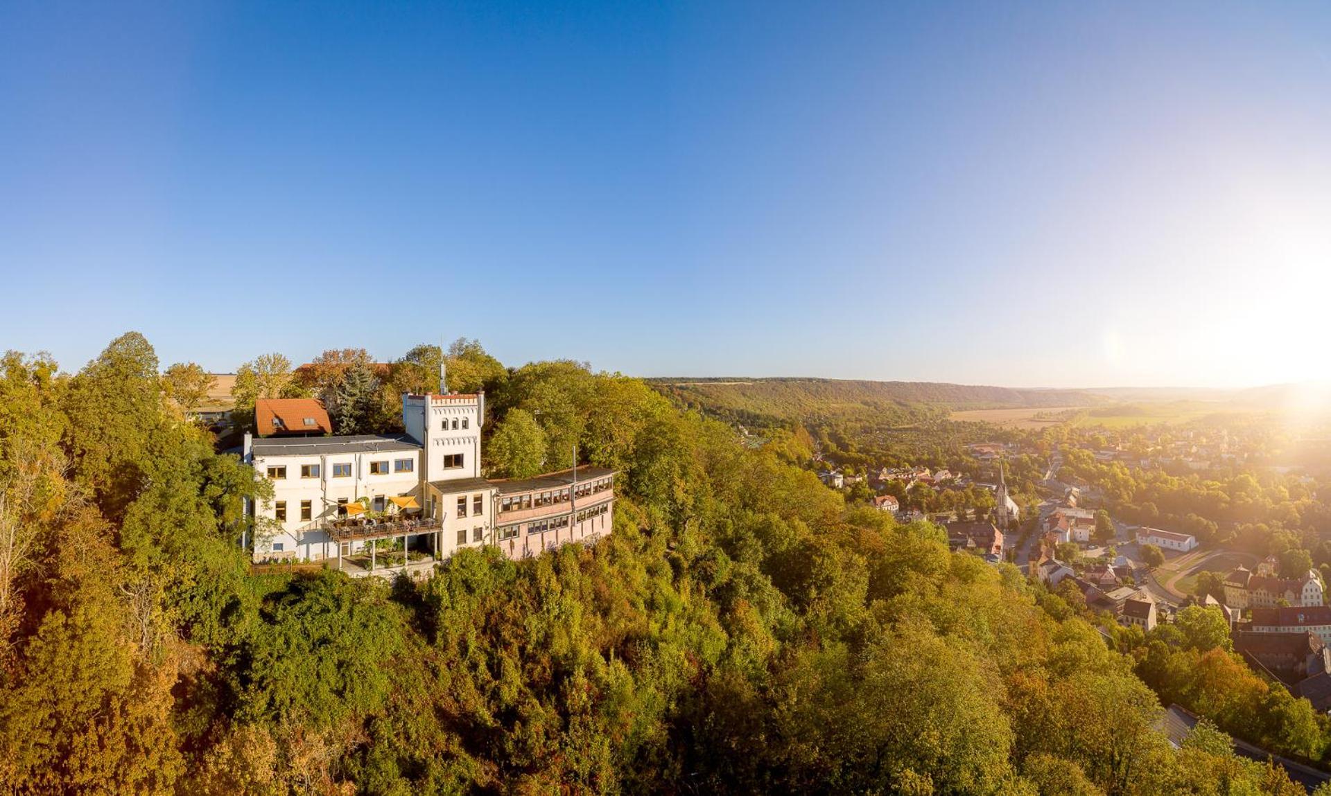 Berghotel Wilhelmsburg Bad Kosen Zewnętrze zdjęcie